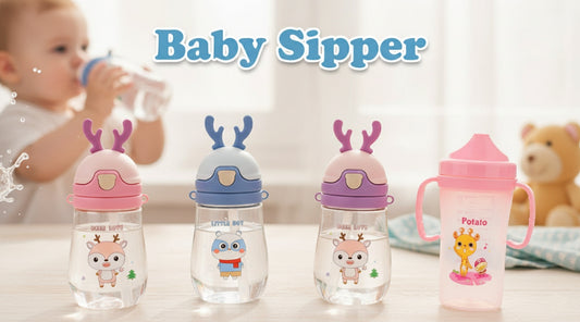 Sip, Smile & Grow: The Ultimate Guide to Sipper Cups & Bottles from Baby Nest