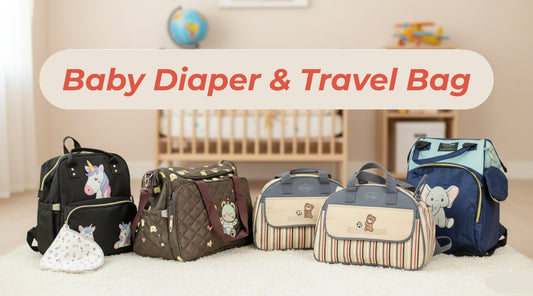Best Diaper & Travel Bags in Pakistan – Stylish, Spacious & Mom-Approved | Baby Nest