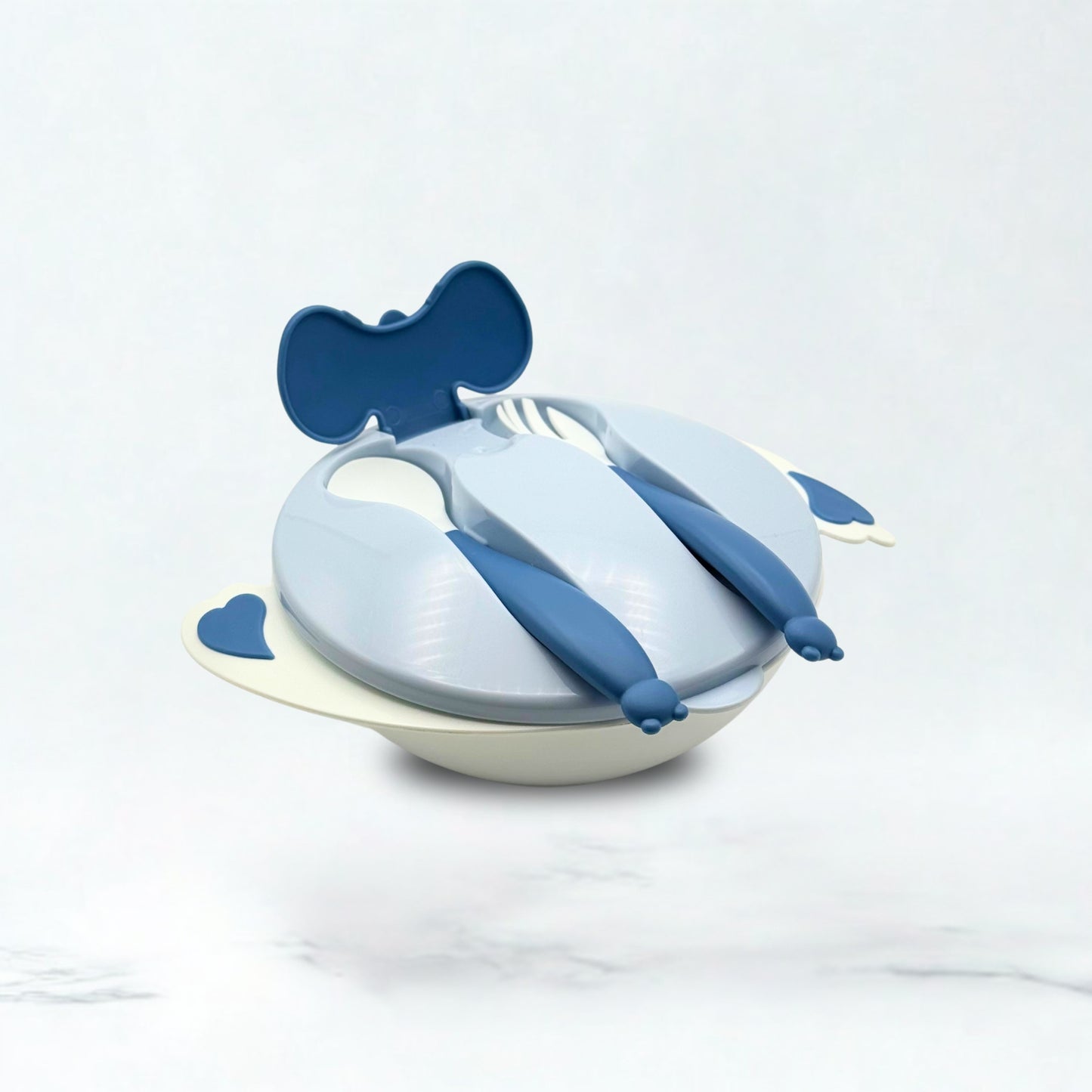 MINITREE Plastic Feeding Bowl with Spoon
