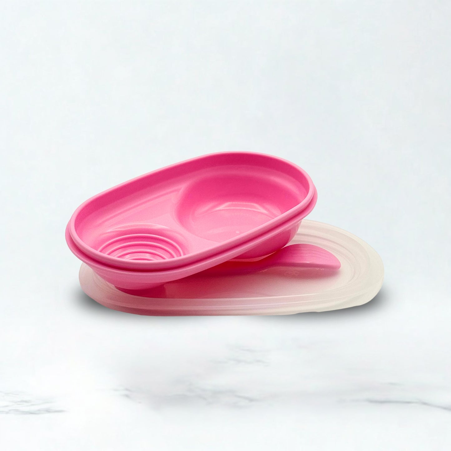 NATUR Plastic Feeding Bowl With Spoon