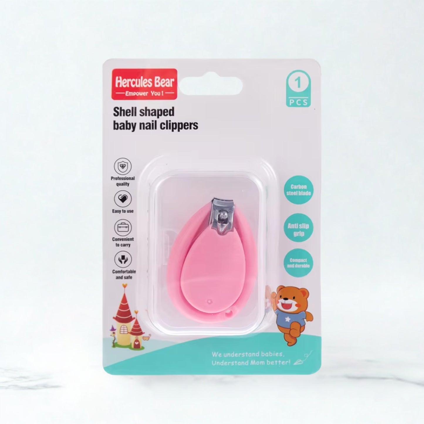HERCULES Baby Shell Shaped Nail Cutter