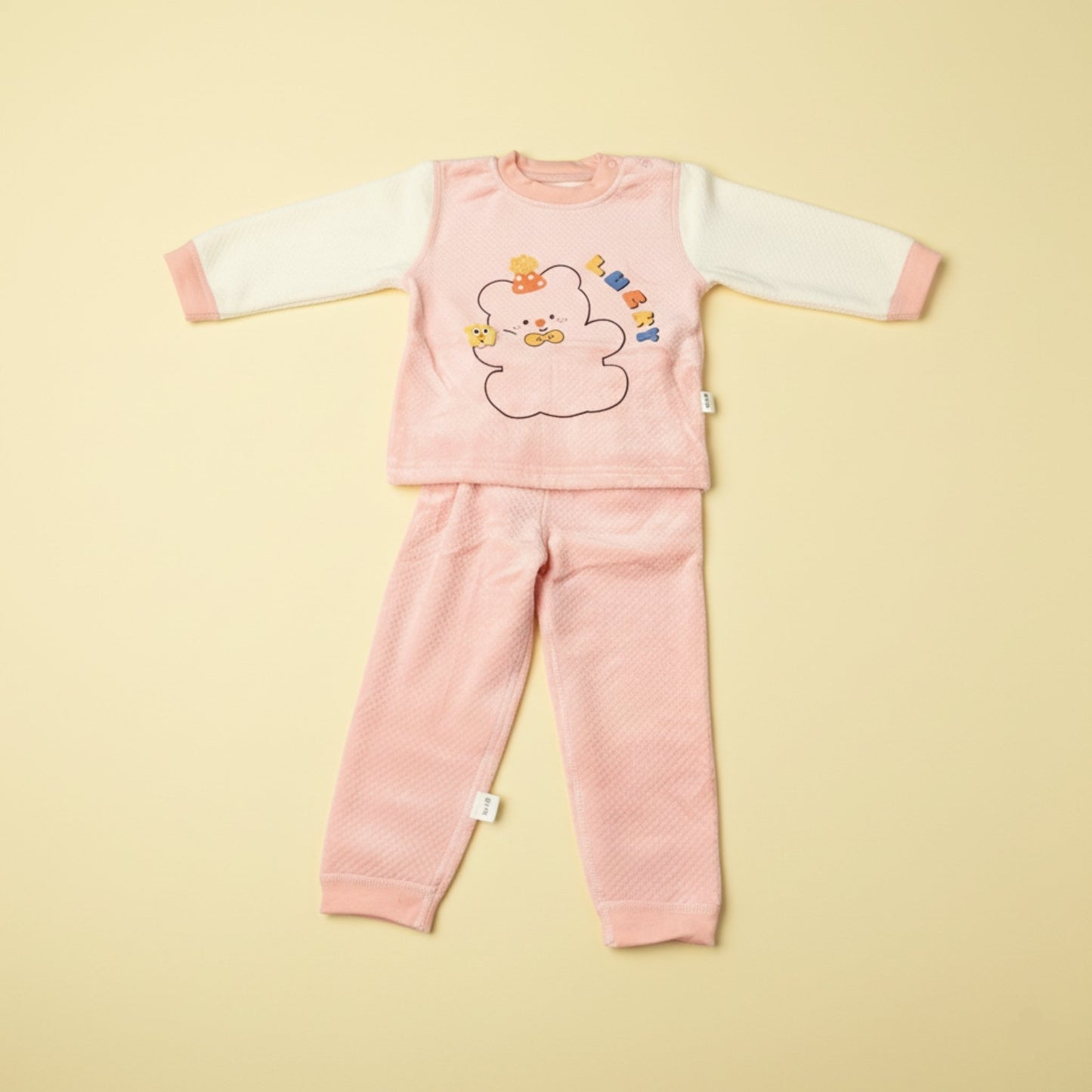 Little Lucky Bear Quilted Suit 2pc (18M-4Y)