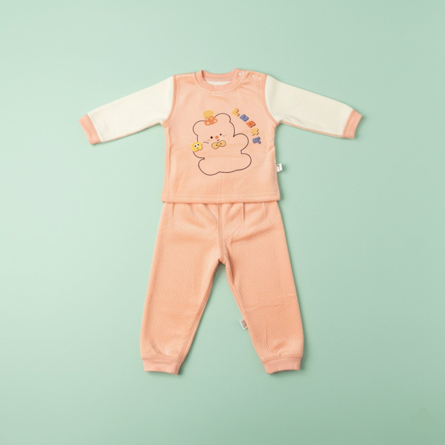 Little Lucky Bear Quilted Suit 2pc (18M-4Y)