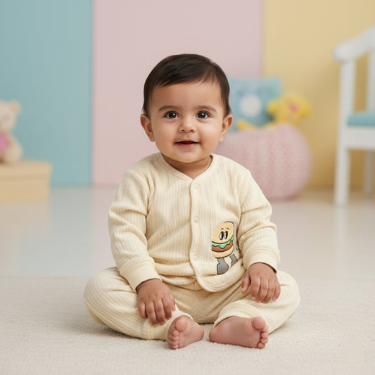 Little Burger Buddy Outfit 2pc (6-12M)