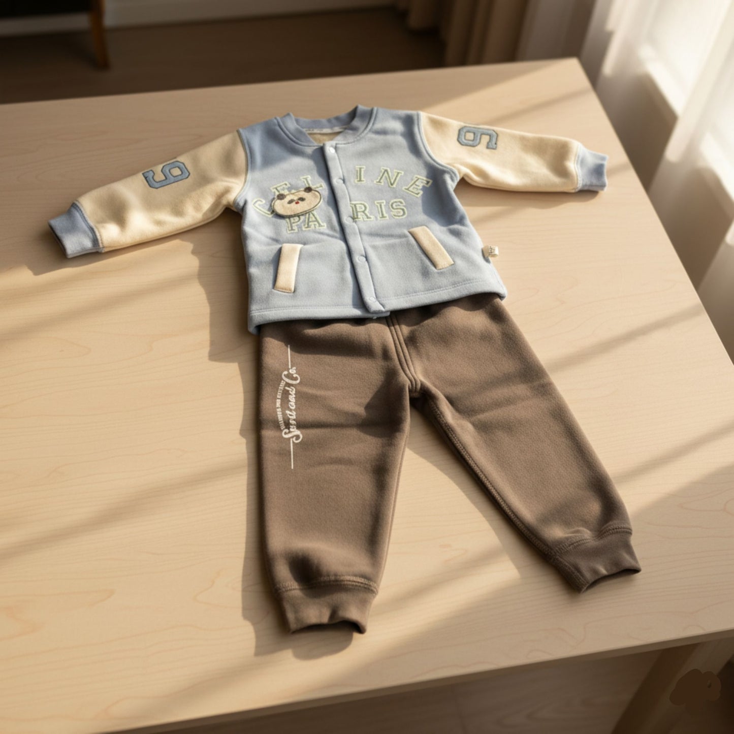 Mini Paris Bear Suit 2pc (18M-4Y)