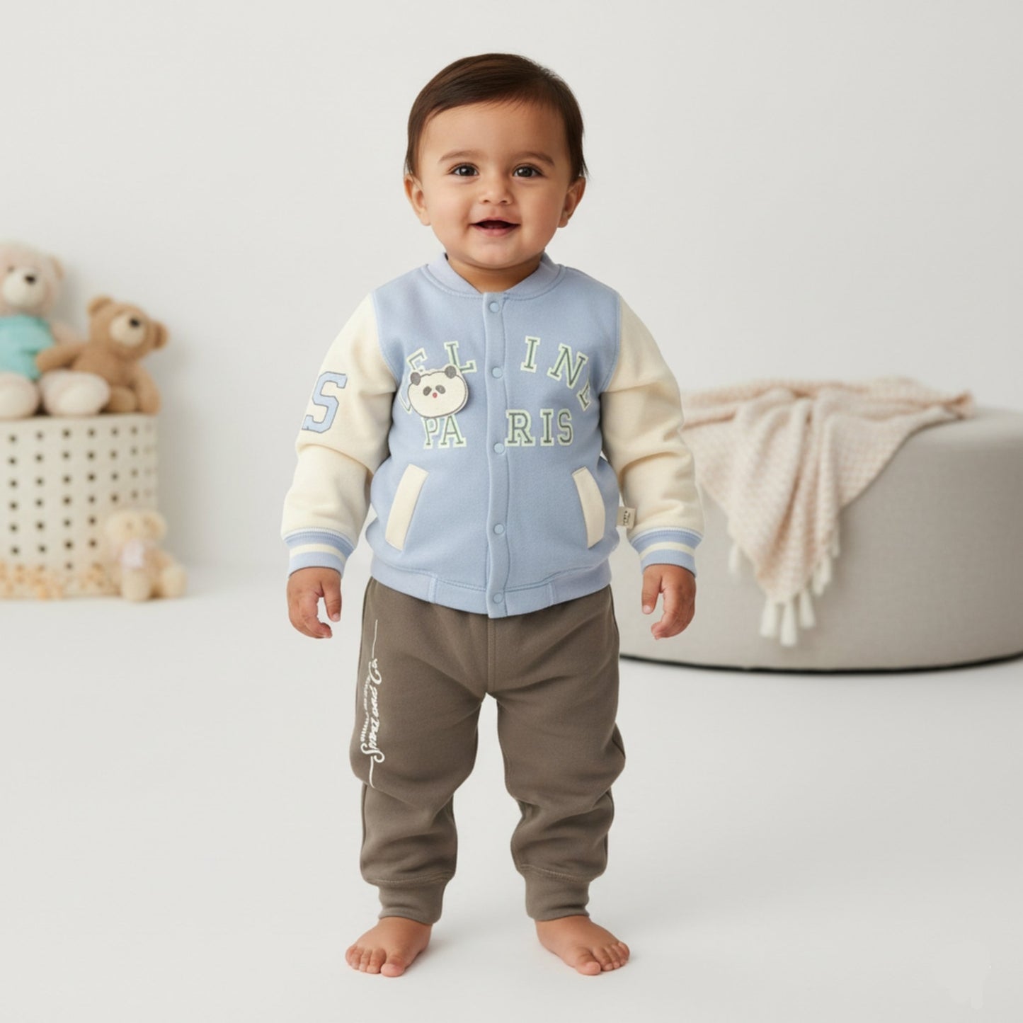 Mini Paris Bear Suit 2pc (18M-4Y)