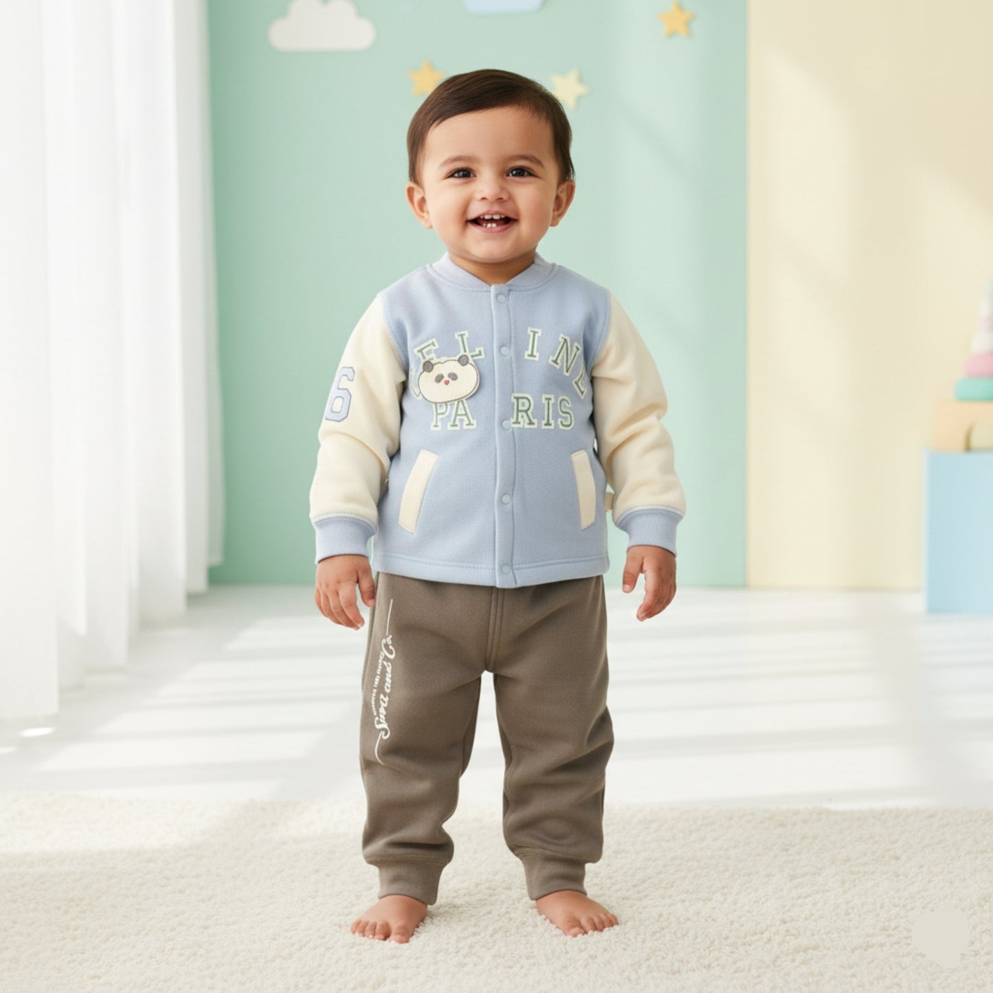 Mini Paris Bear Suit 2pc (18M-4Y)