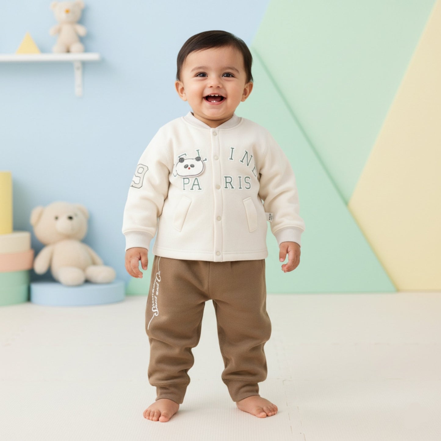 Mini Paris Bear Suit 2pc (18M-4Y)