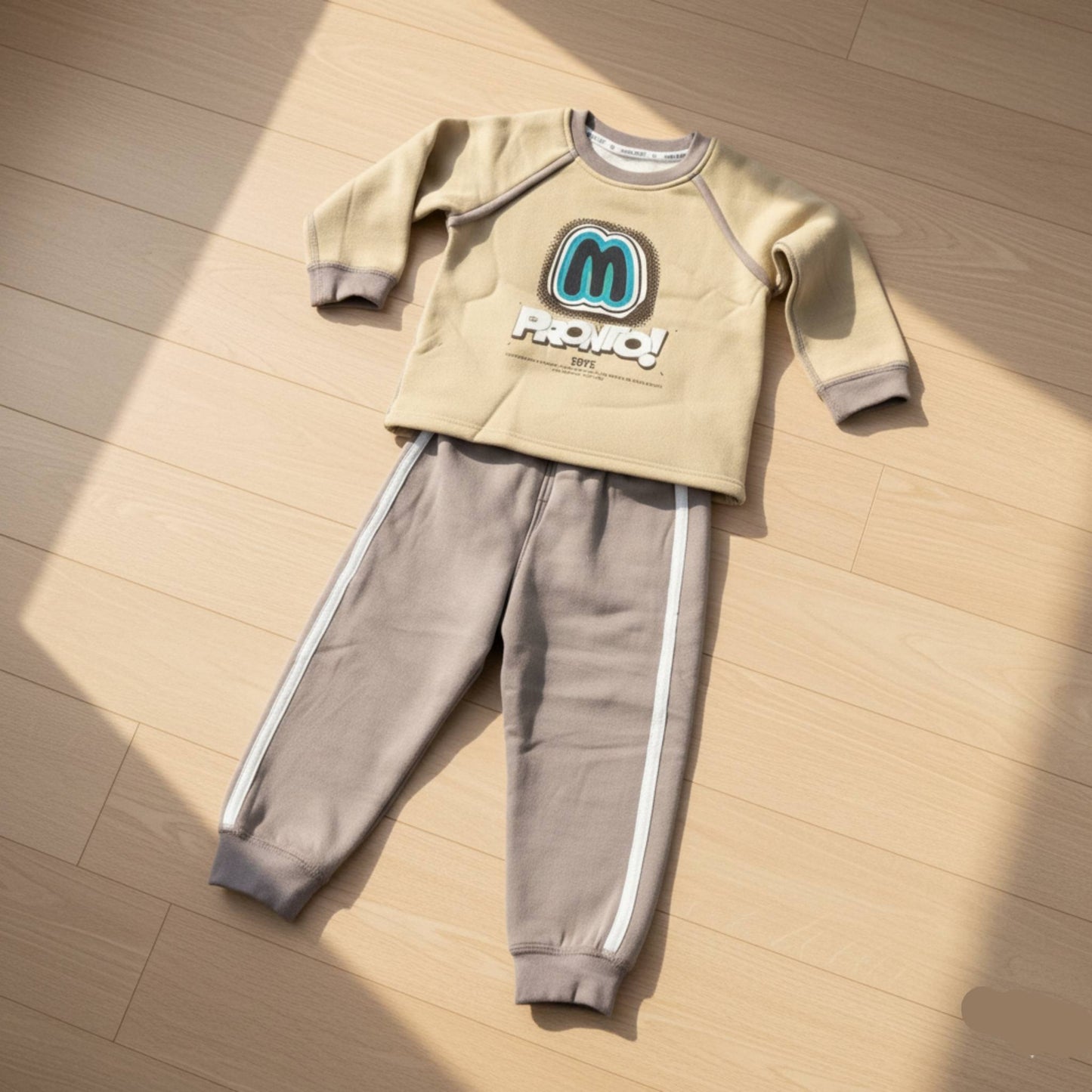 Metro Play Pronto Suit 2pc - Olive Green (2-7Y)