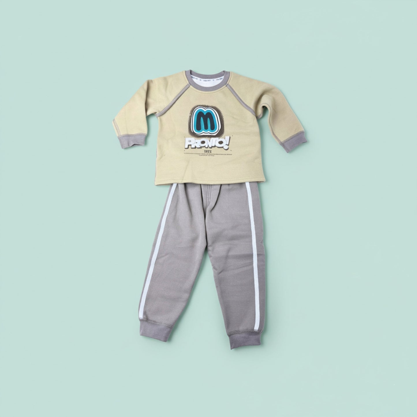 Metro Play Pronto Suit 2pc - Olive Green (2-7Y)
