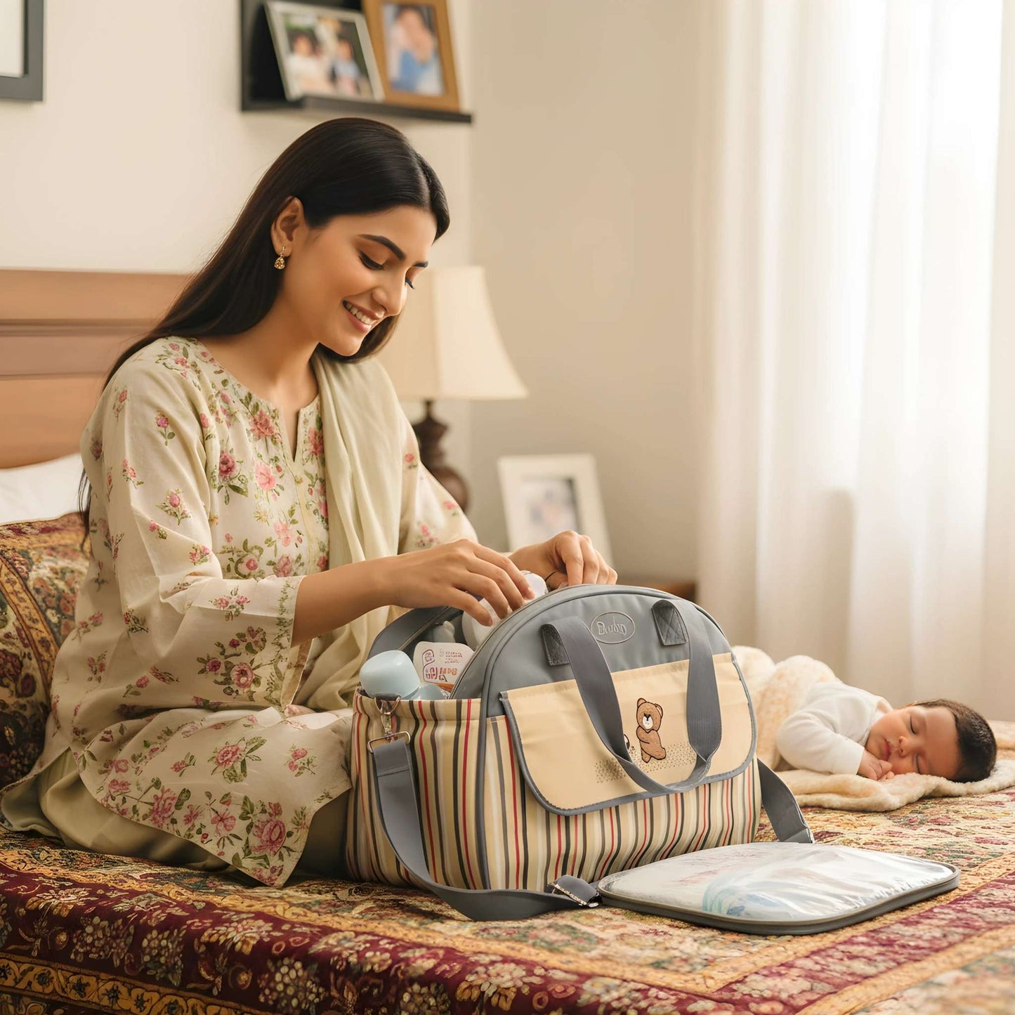 Baby Multiliner Diaper Bag