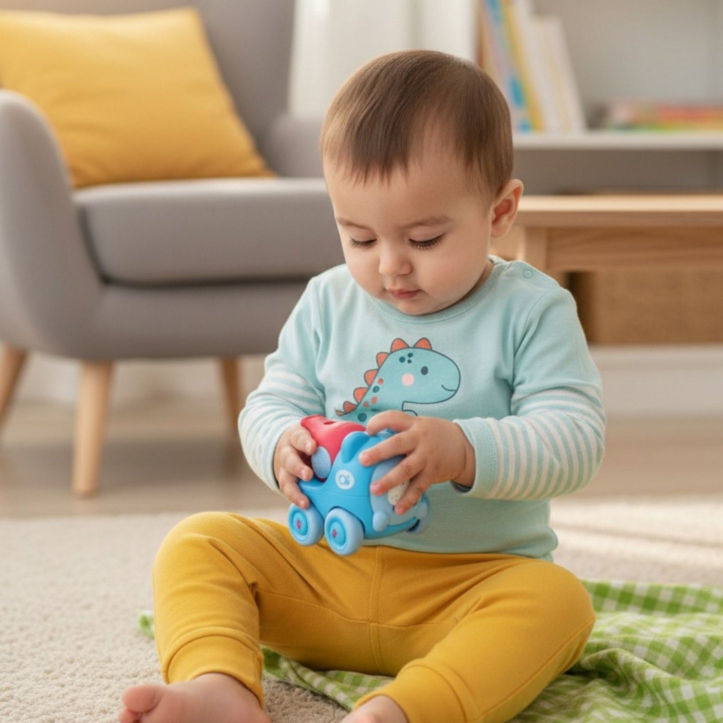 Whistle Inertia Car Toy