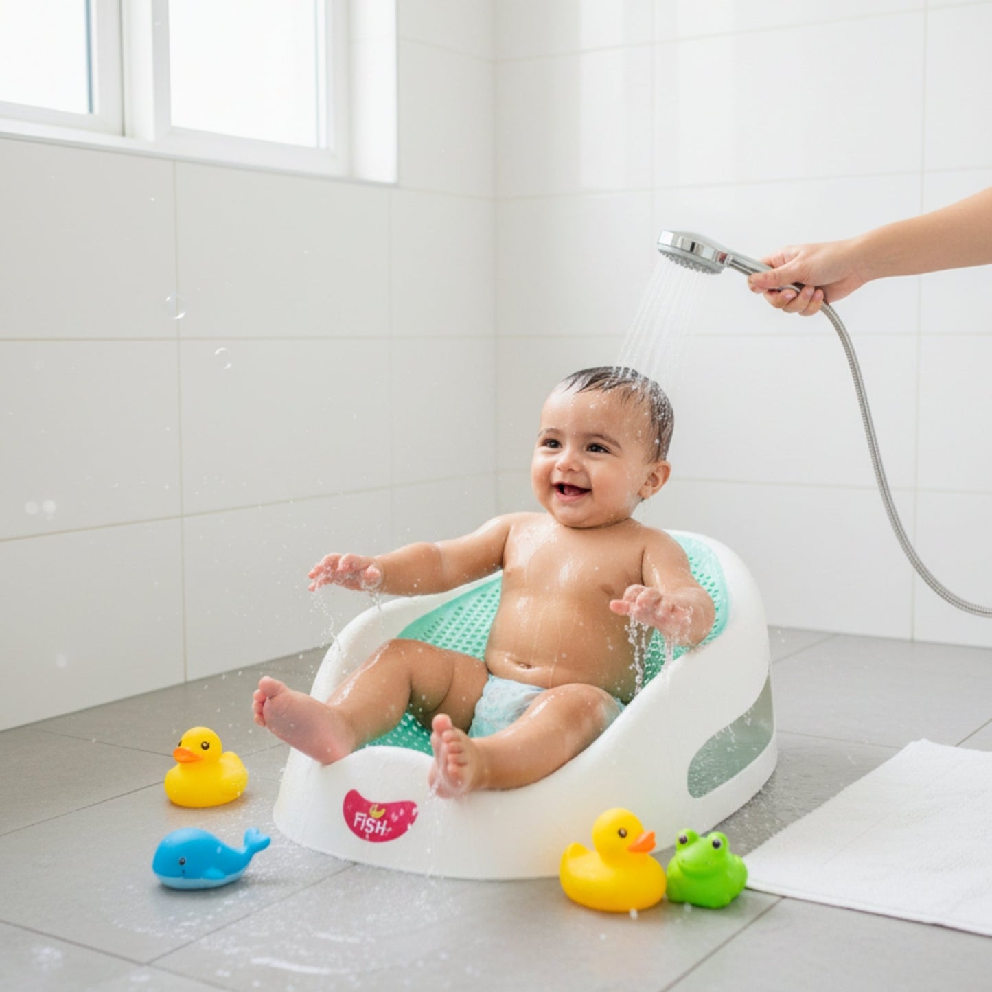 FISH Convenient Baby Bather