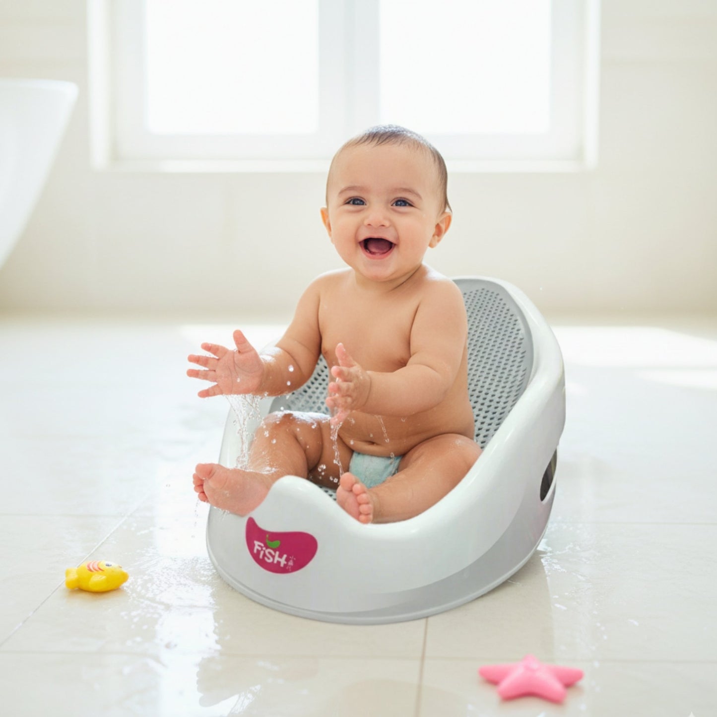FISH Convenient Baby Bather