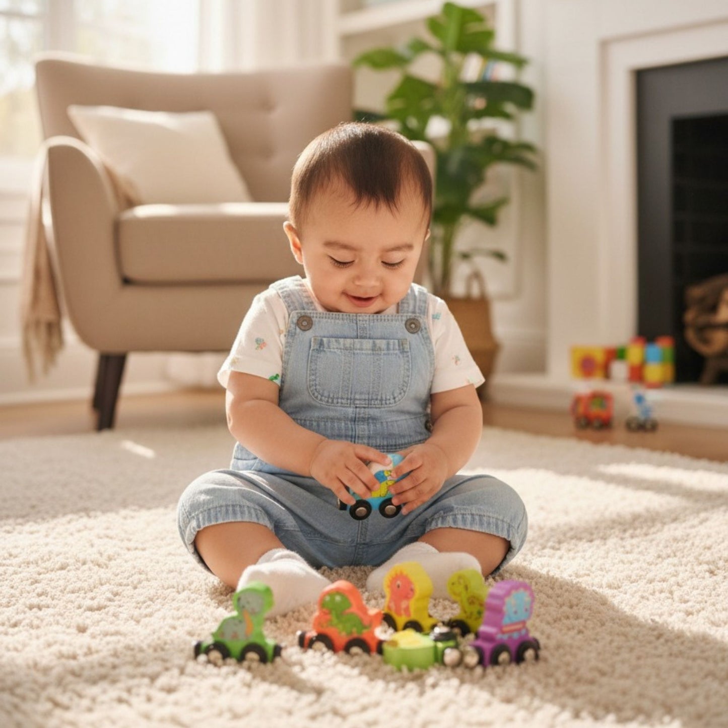 Magnetic Dino Train
