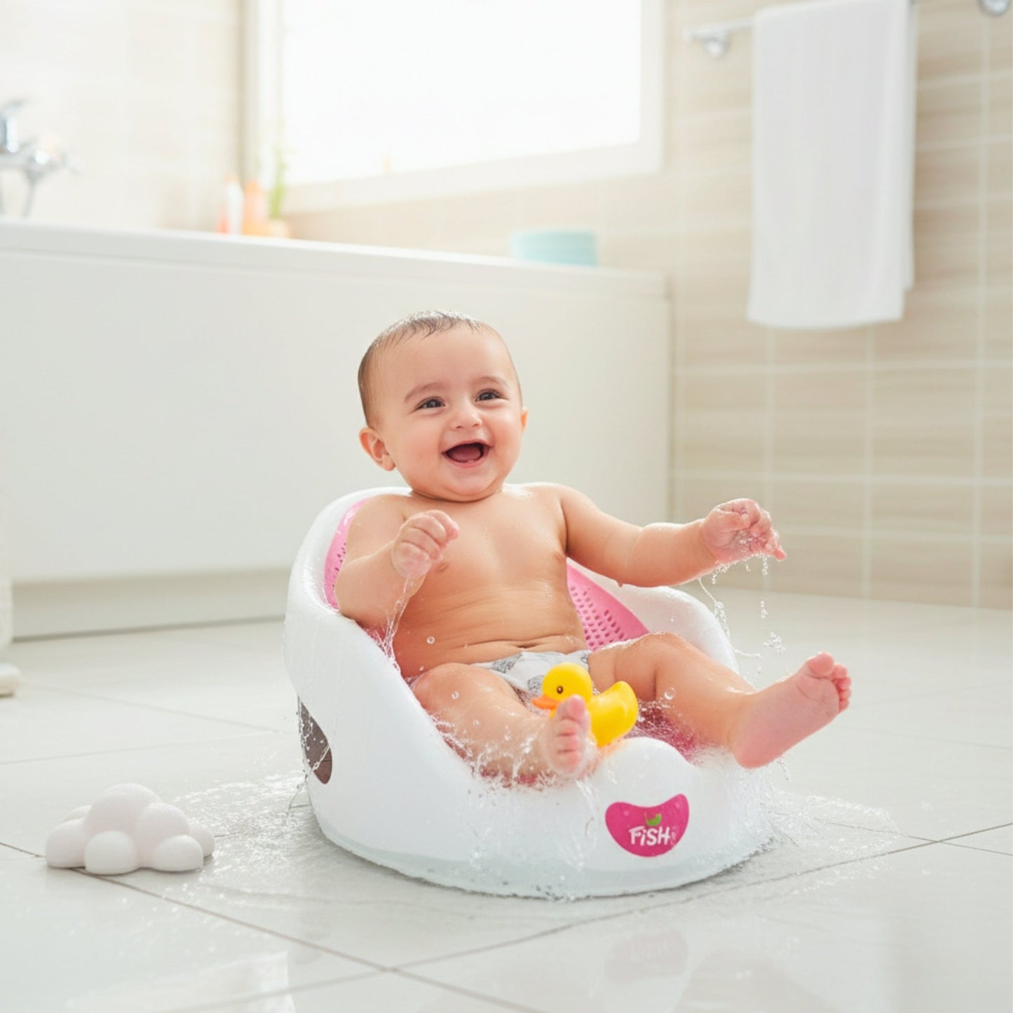 FISH Convenient Baby Bather