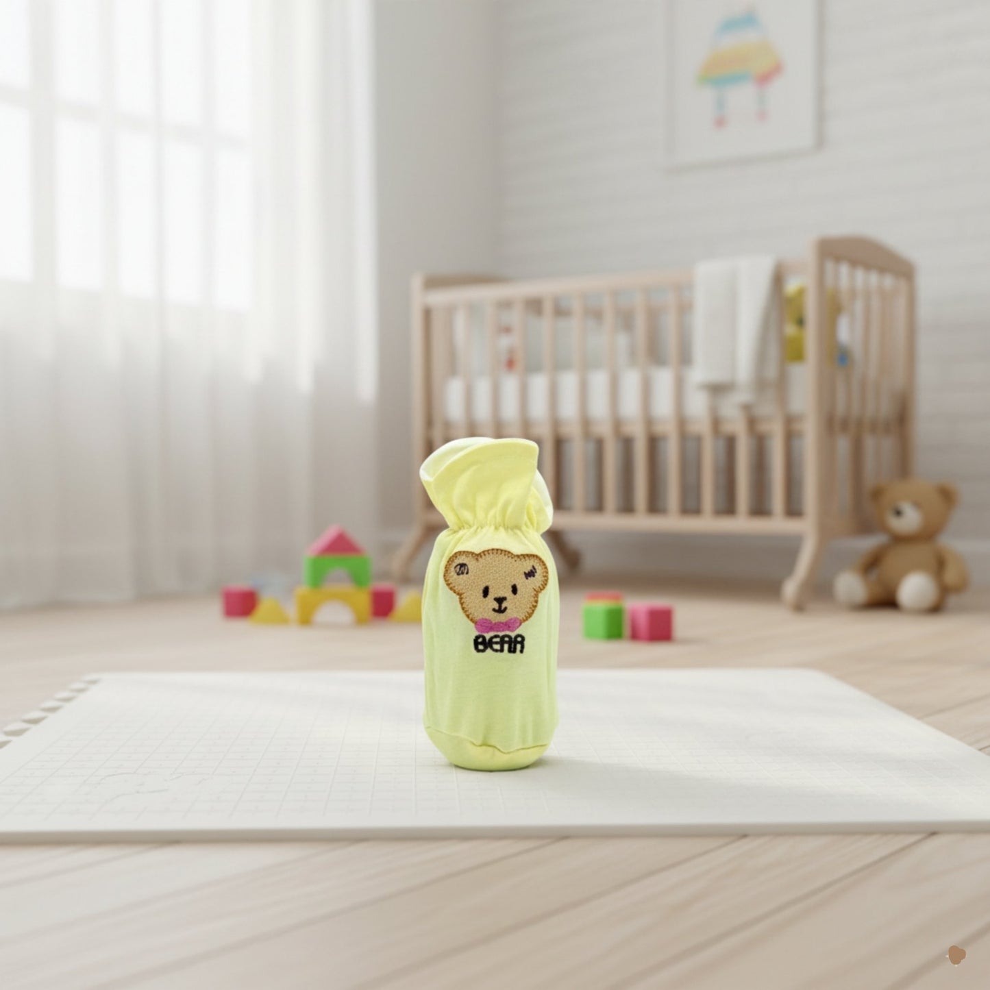 Cartoon Embroidered Feeder Cover 60ml