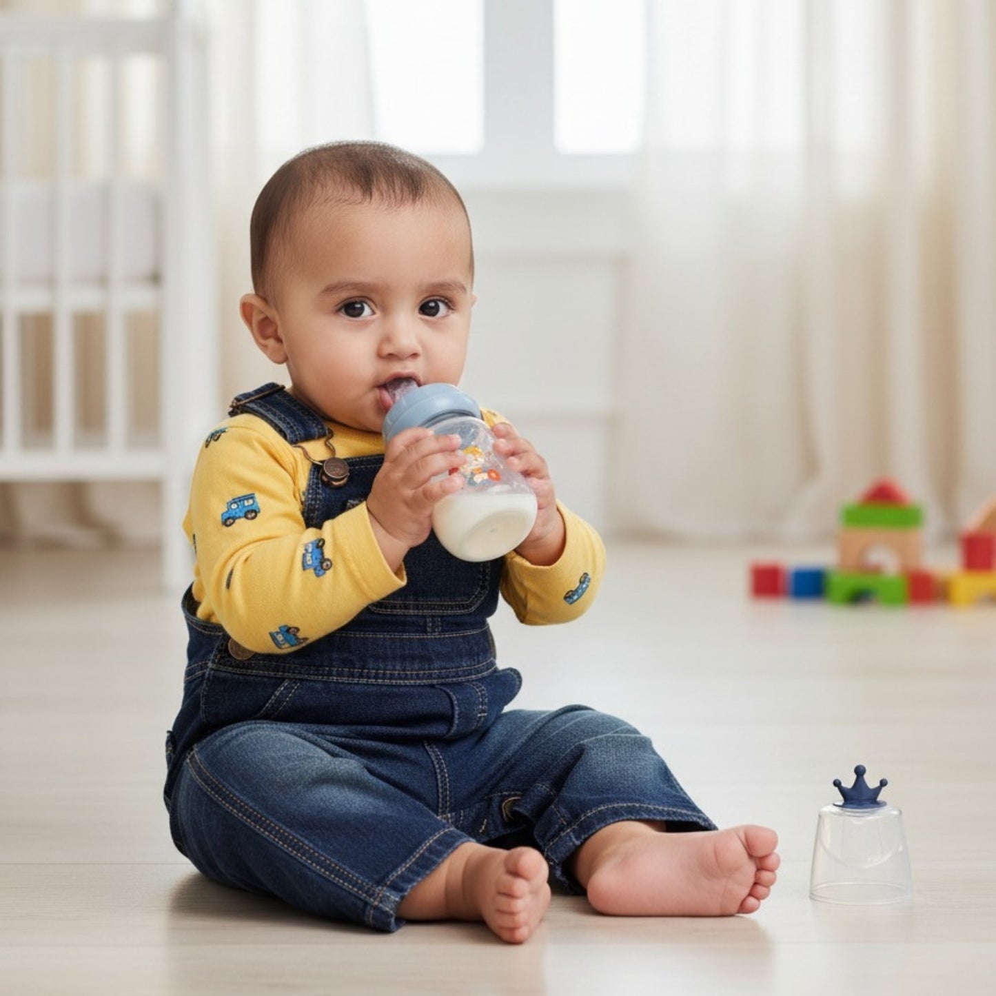 Pretty Baby Plastic Feeder with Teether 60ml/2oz