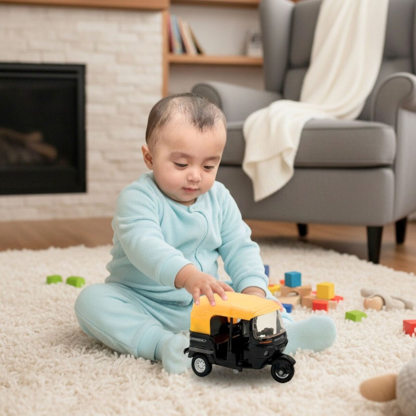 Mini Rickshaw Toy
