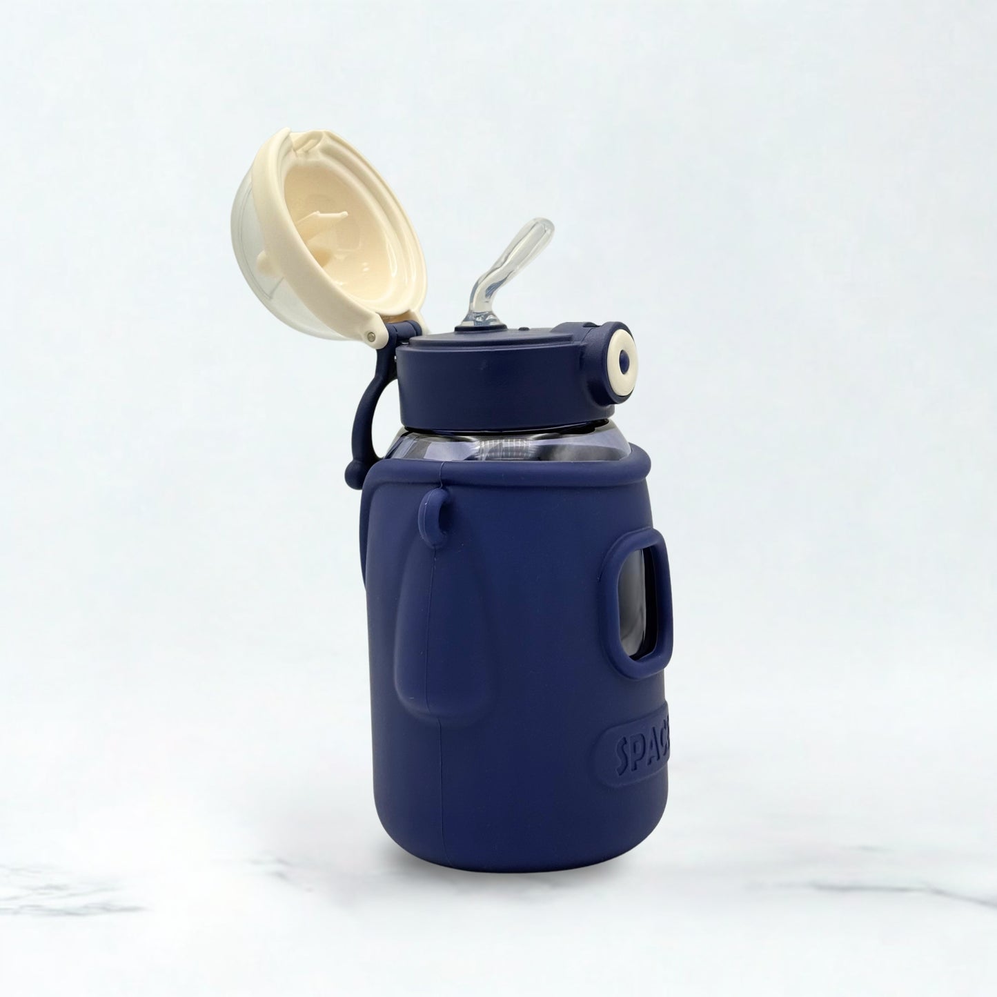 Cille Tritan Plastic Water Bottle 660ml-Blue
