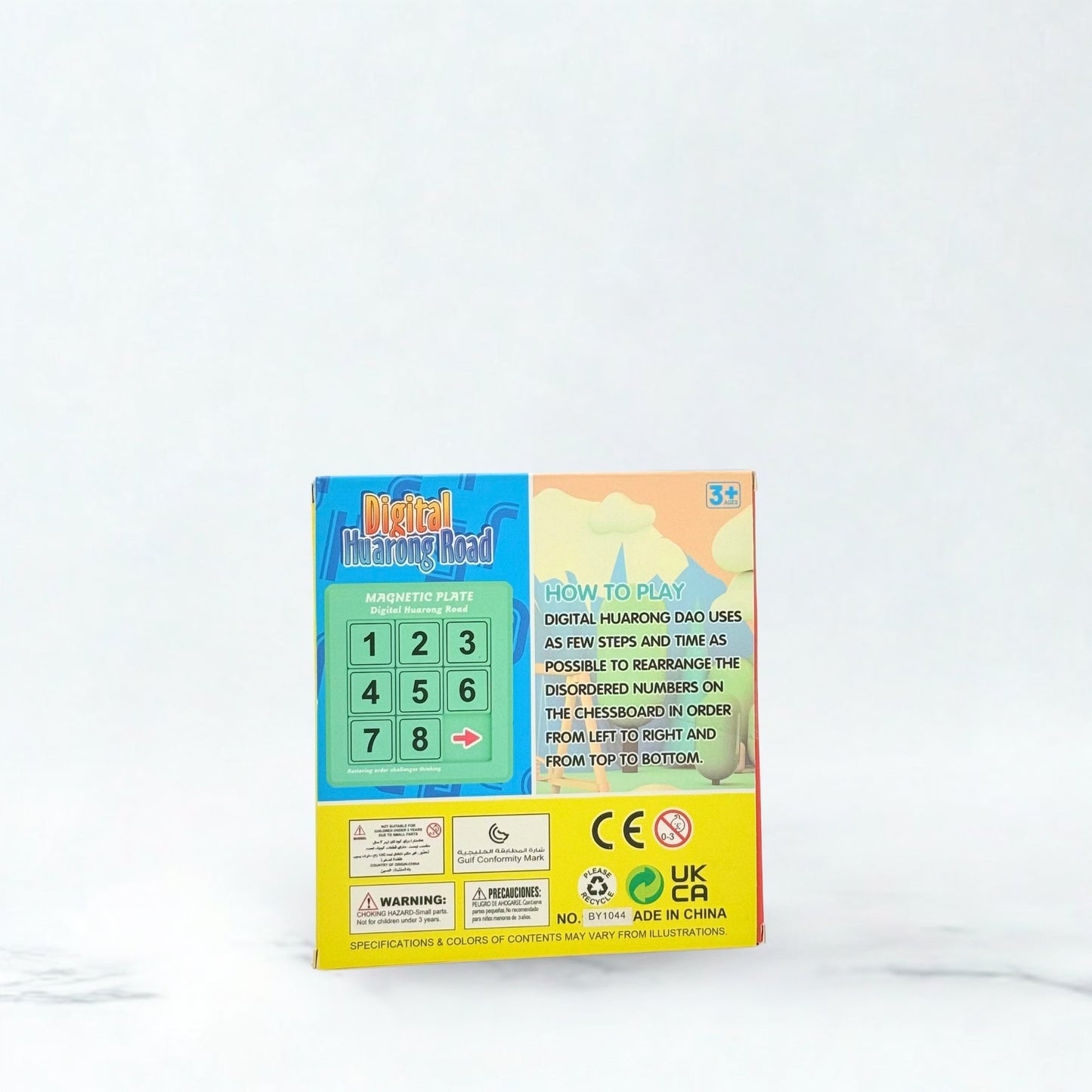 Magnetic Sudoku Puzzle Game – 3x3 Digital Huarong Road