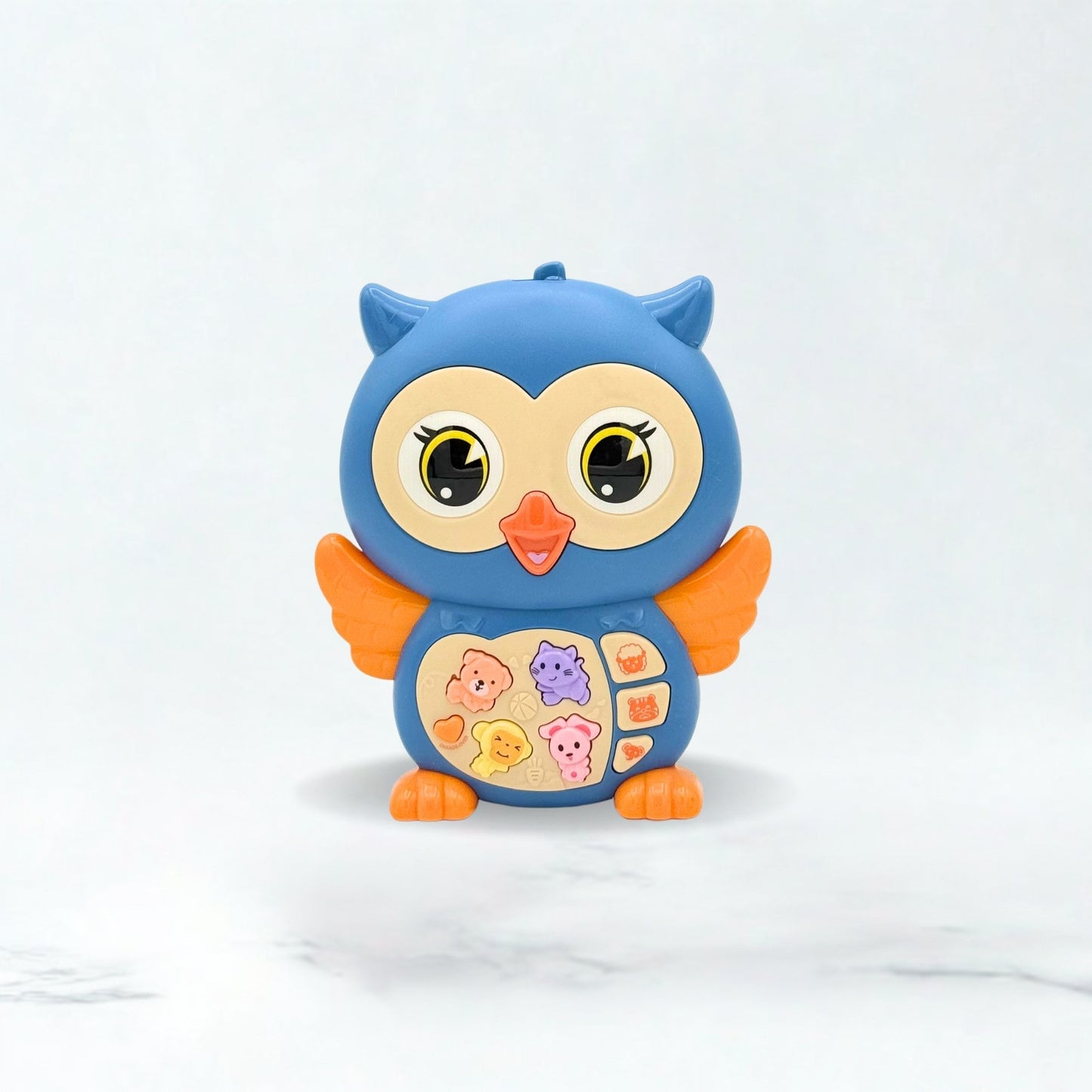 Owl Music Baby Toy Blue