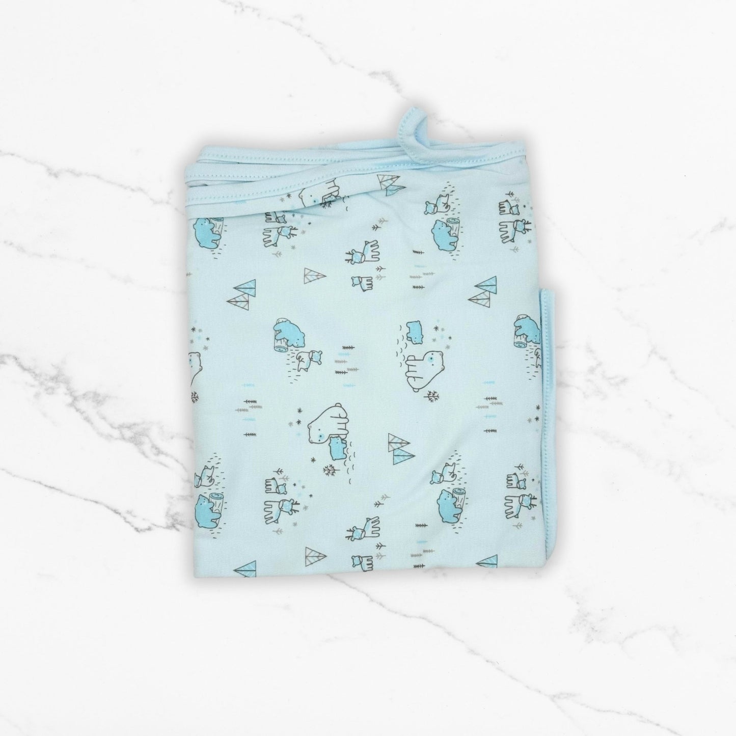 Polar Bear Premium Cotton Baby Wrapping Sheet
