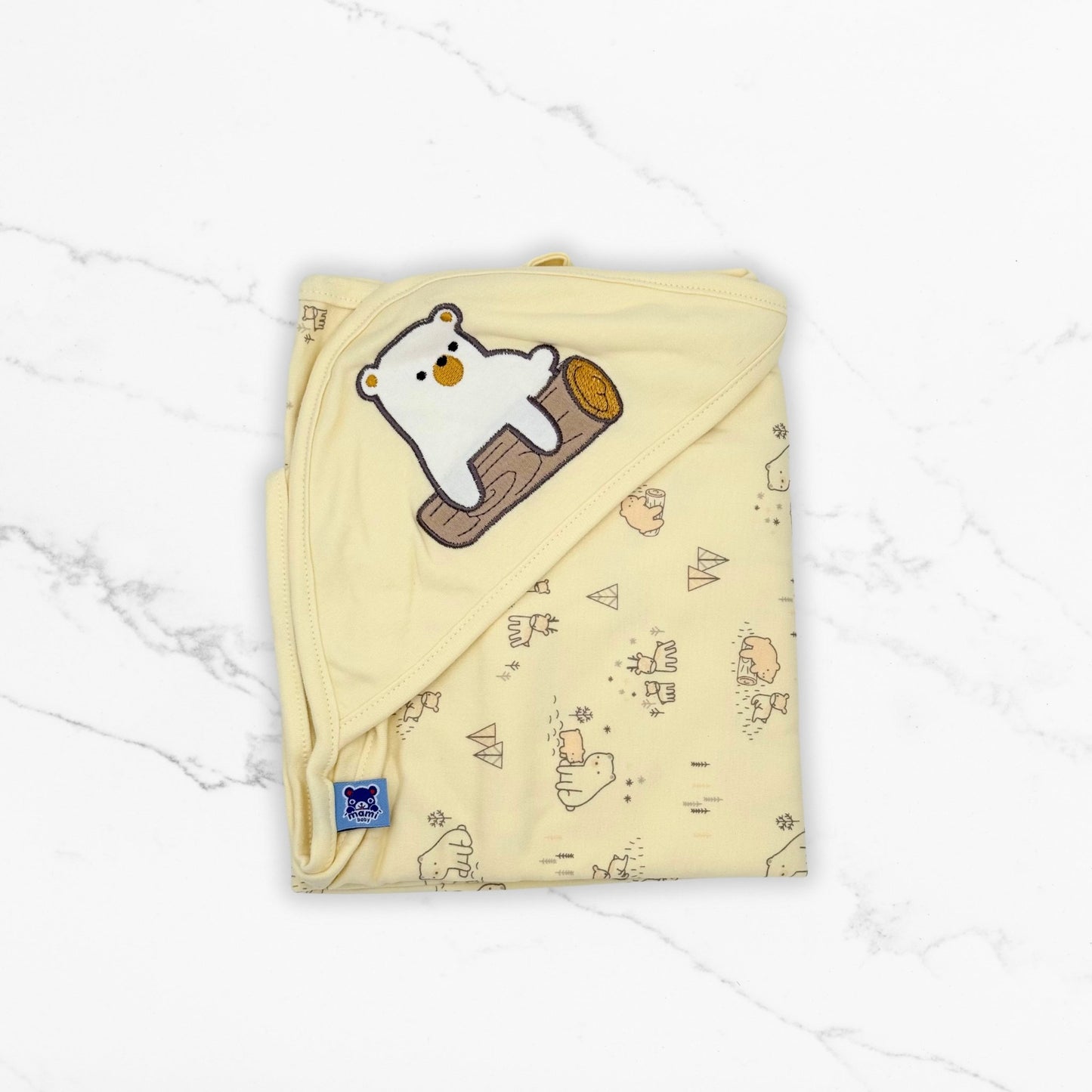 Polar Bear Premium Cotton Baby Wrapping Sheet