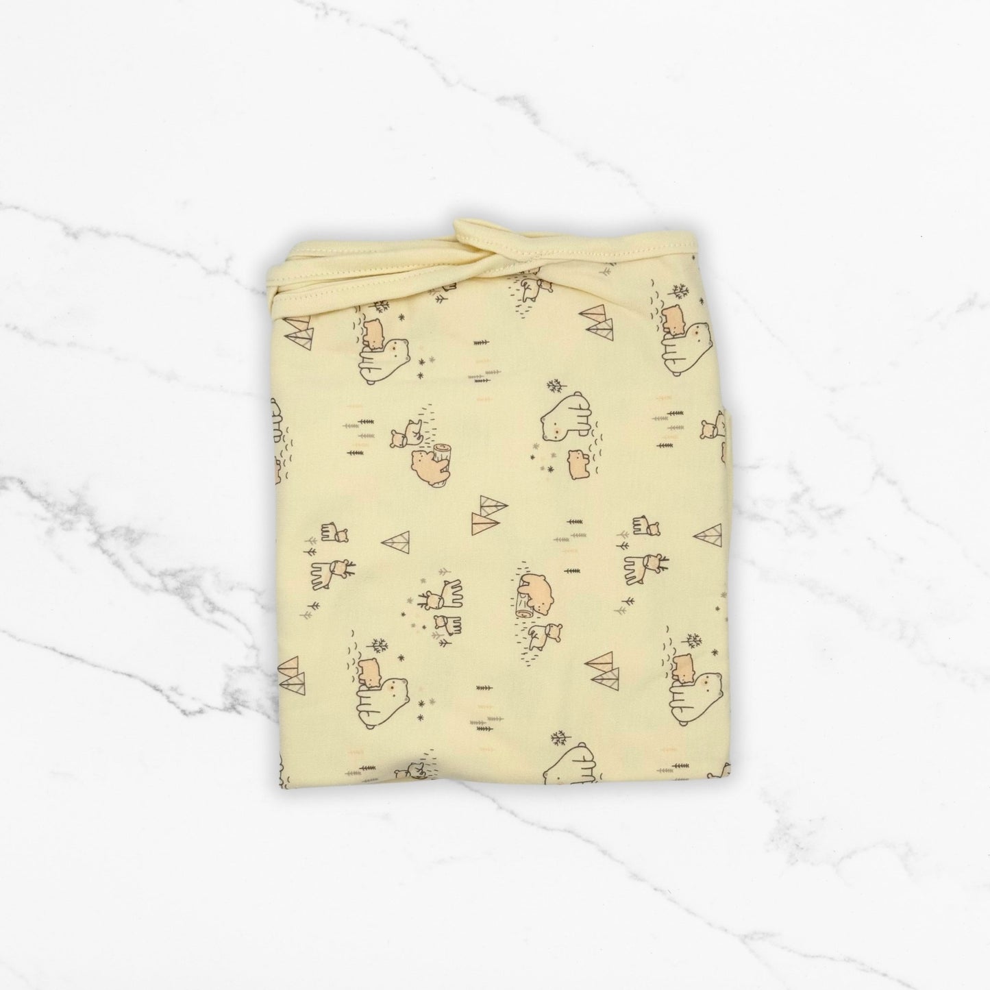 Polar Bear Premium Cotton Baby Wrapping Sheet