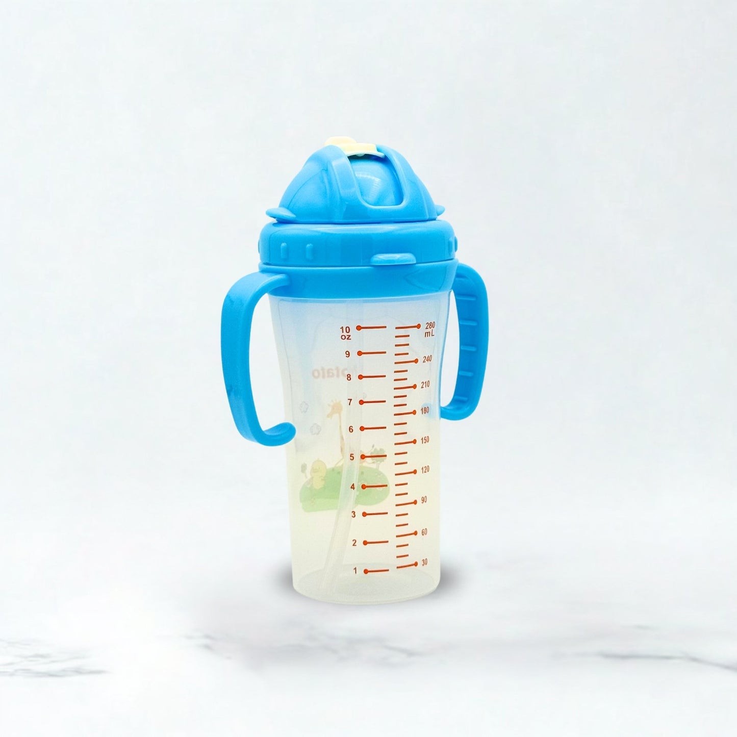 Potato Training Cup with Straw 280ml/10oz
