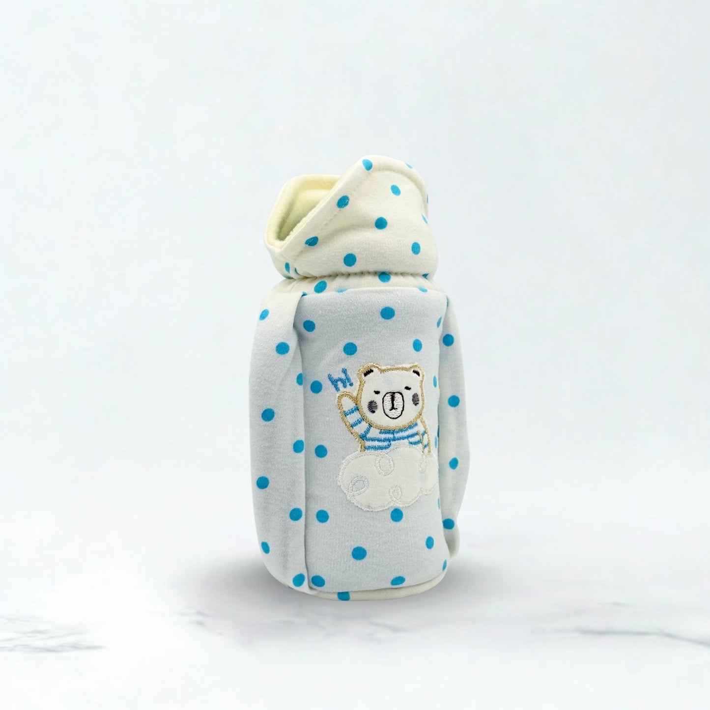 Premium Cartoon Embroided Feeder Cover Large 150ml-330ml