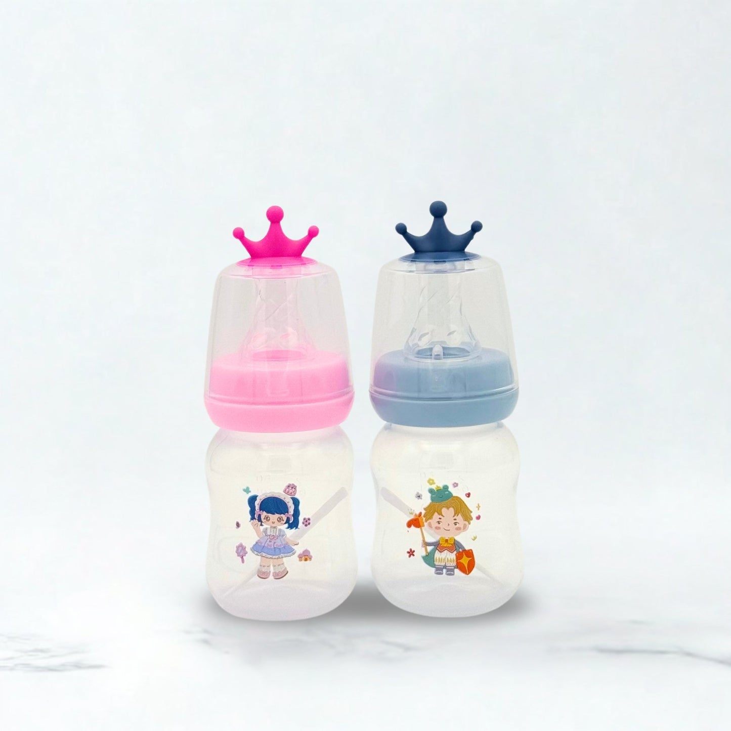Pretty Baby Plastic Feeder with Teether 60ml/2oz