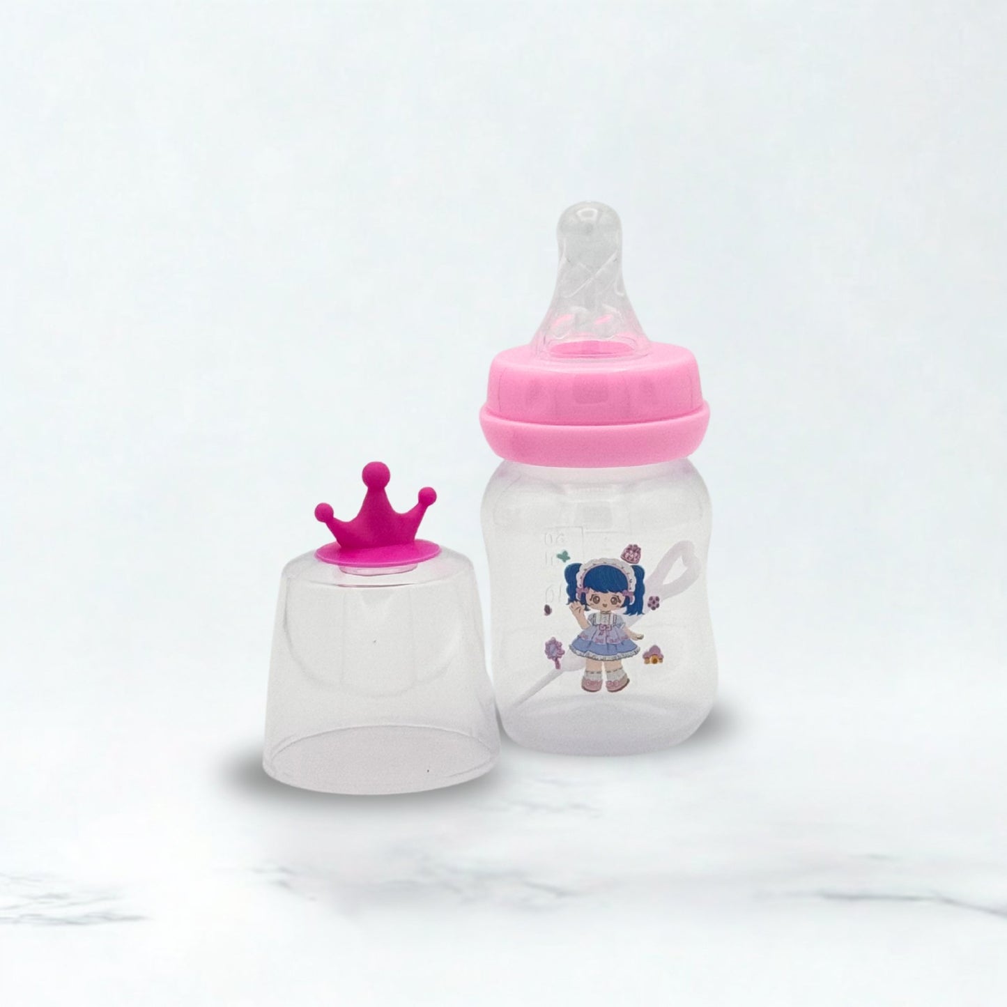 Pretty Baby Plastic Feeder with Teether 60ml/2oz