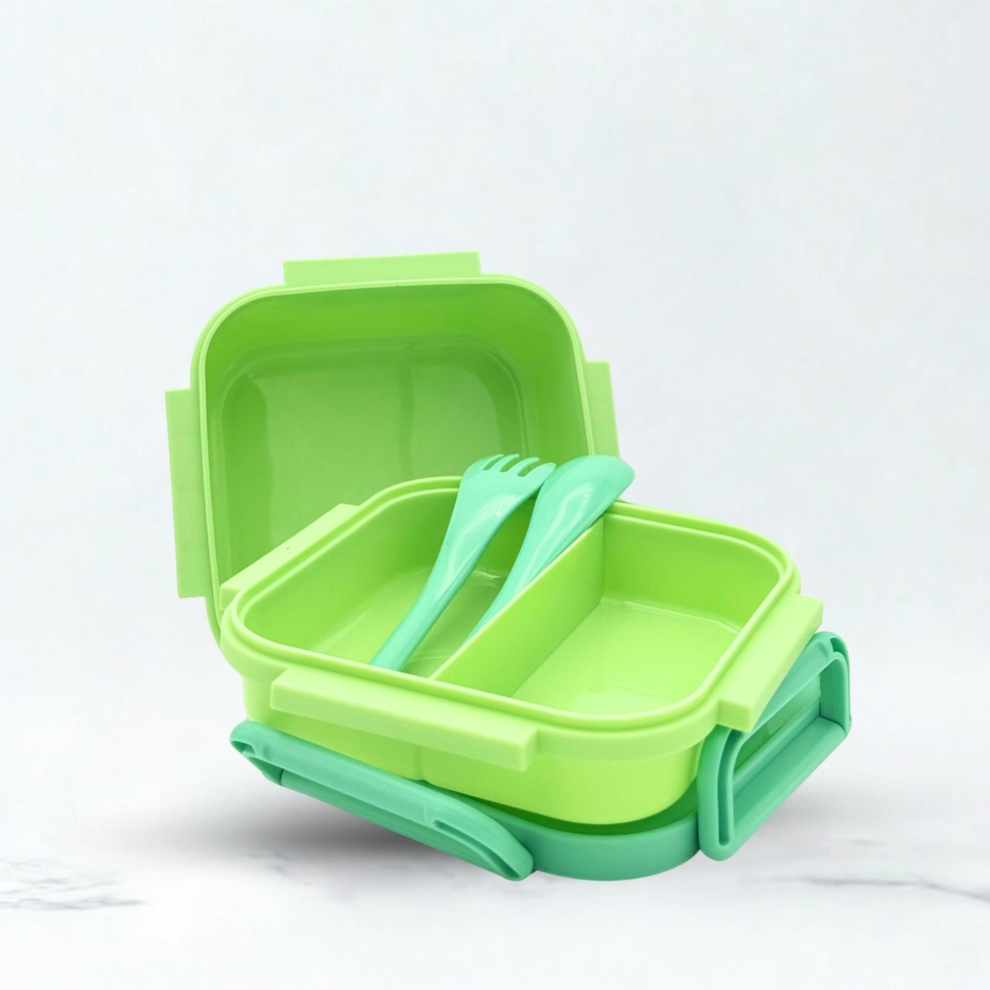 Little Dino Plastic Lunch Box – Green