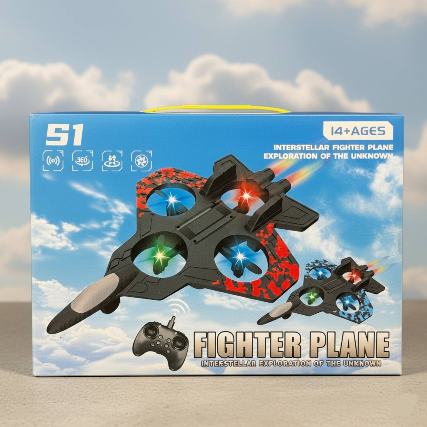 Remote Control Combat Aircraft Flying Jet – Light Weight - S1