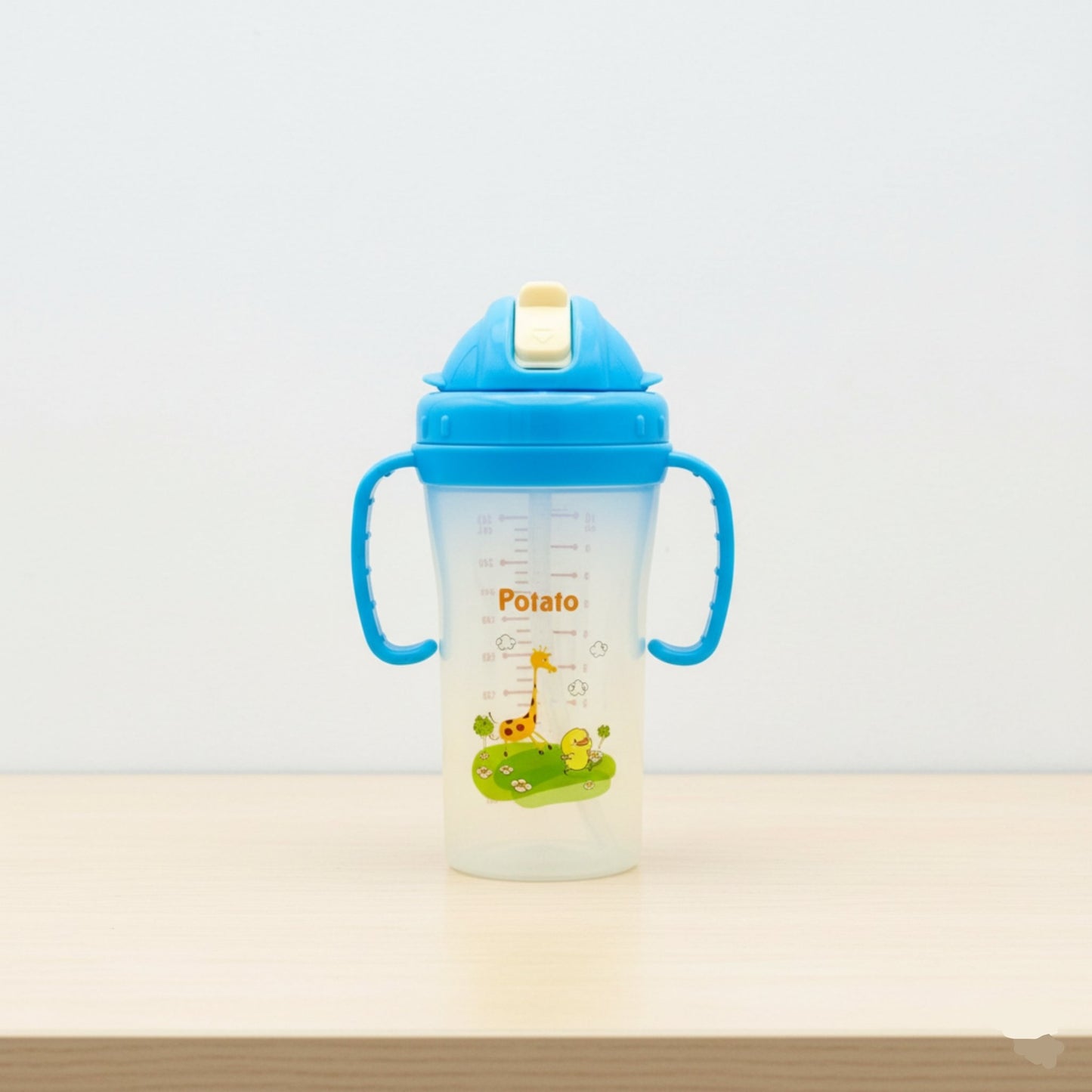Potato Training Cup with Straw 280ml/10oz