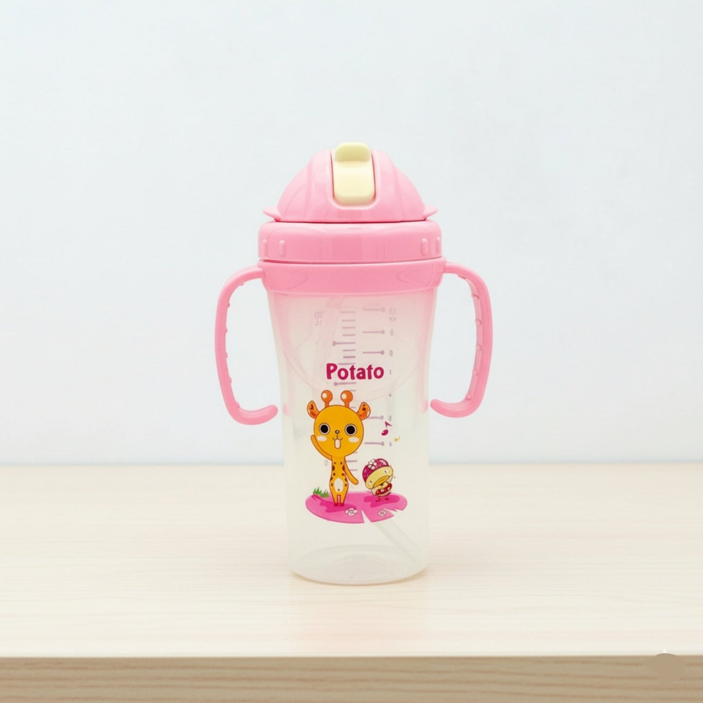 Potato Training Cup with Straw 280ml/10oz