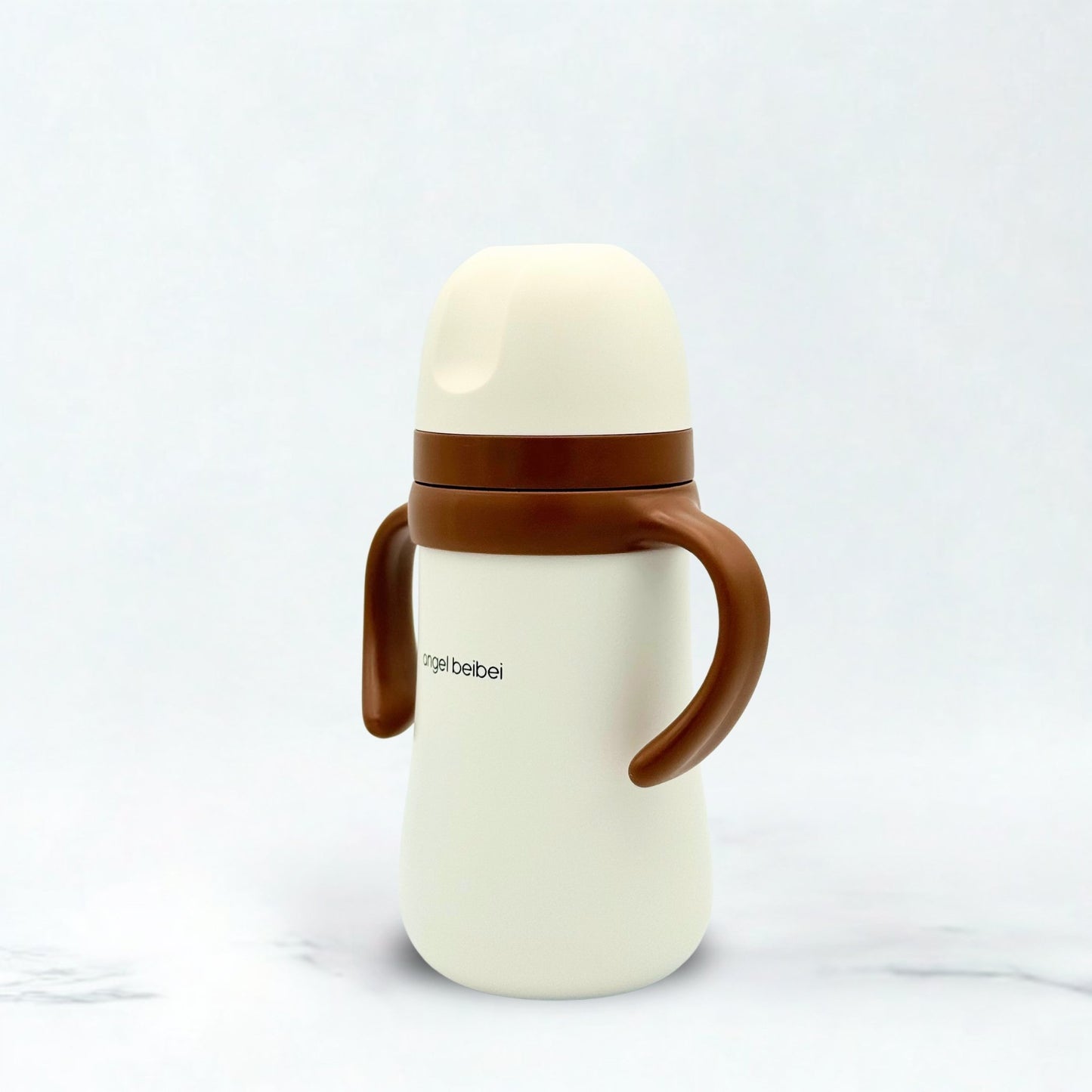 Baby Thermal Steel Feeder – 280ml / 9oz (White)
