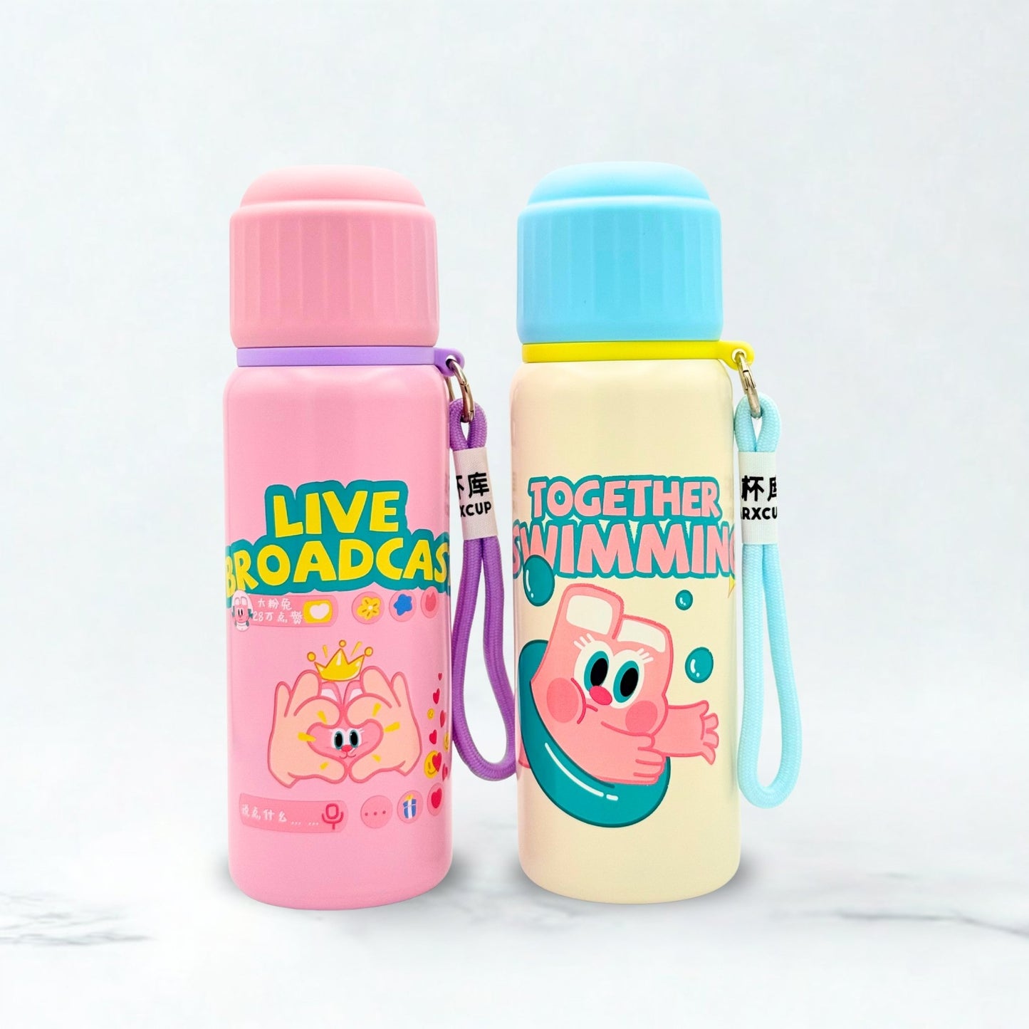 INTRESR Water Thermal Steel Bottle 550ml