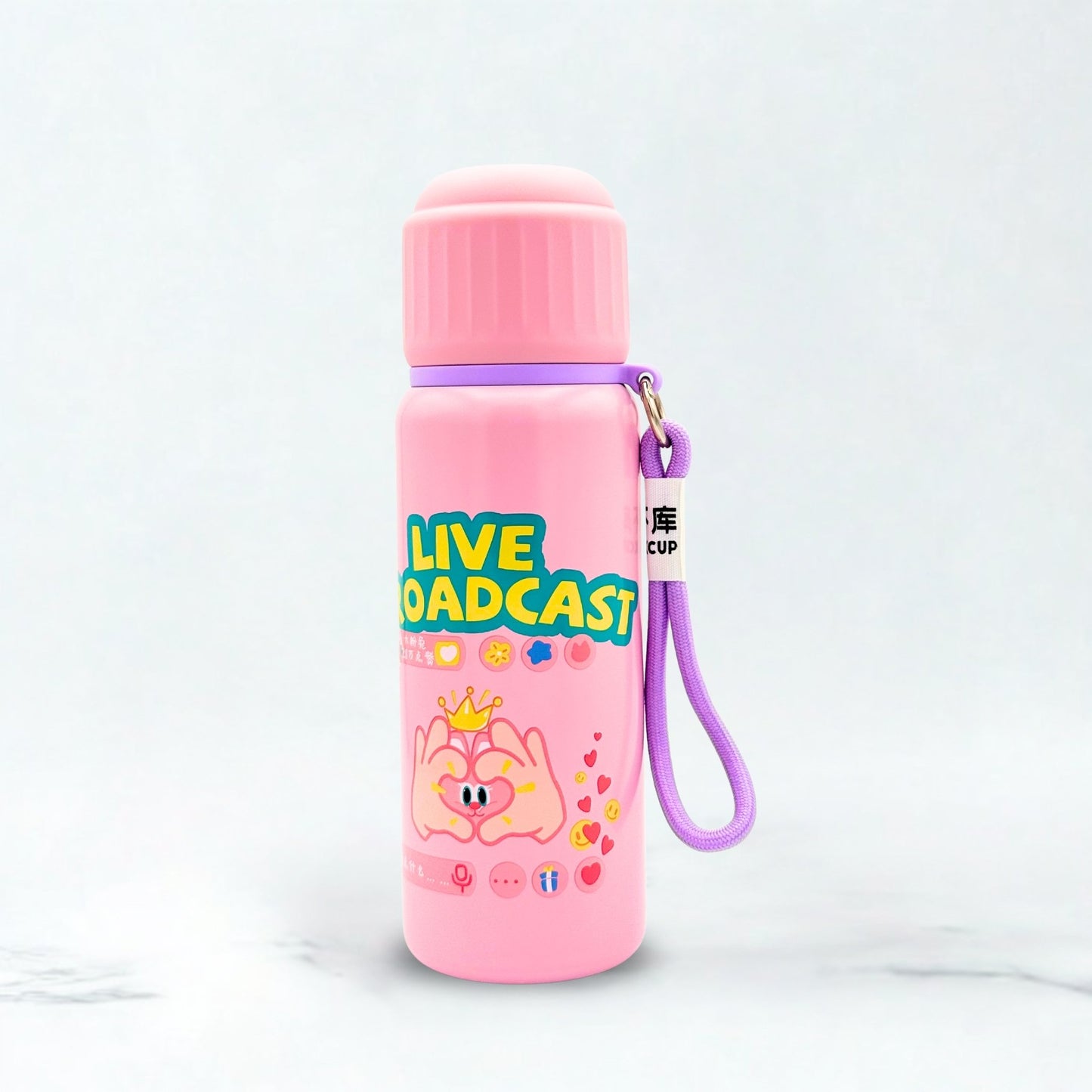 INTRESR Water Thermal Steel Bottle 550ml