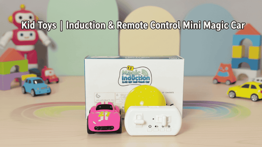 Induction & Remote Control Mini Magic Car – The Smartest Little Adventure Toy for Kids