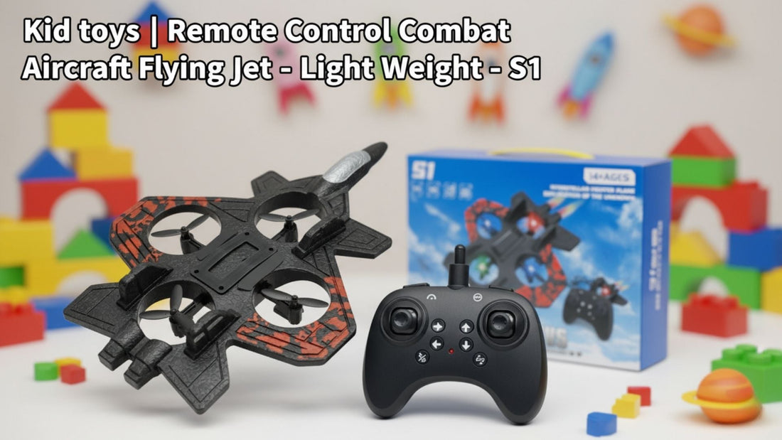 Unleash High-Flying Adventure: Why the Remote Control Combat Aircraft Flying Jet – S1 Is the Ultimate Outdoor Toy for Kids