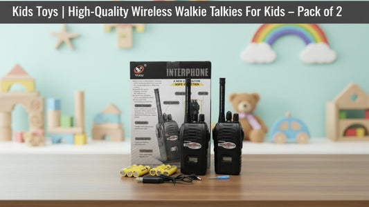 High-Quality Wireless Walkie Talkies for Kids – Pack of 2 for Fun & Adventure - Baby Nest