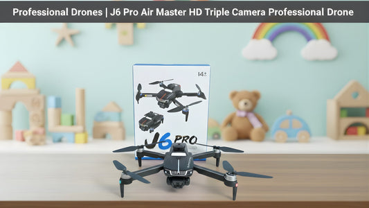 J6 Pro Air Master HD Triple Camera Professional Drone – Ultimate Aerial Experience - Baby Nest