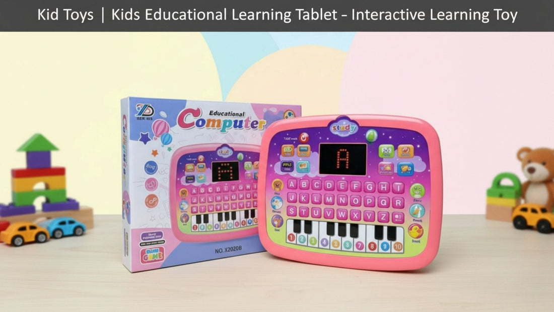 kids educational learning tablet interactive toy for early learning and skill development