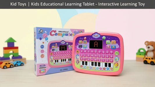 kids educational learning tablet interactive toy for early learning and skill development