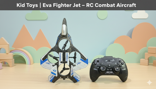 EVA Fighter Jet – RC Combat Aircraft - Baby Nest