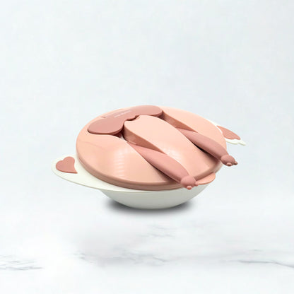 MINITREE Plastic Feeding Bowl with Spoon