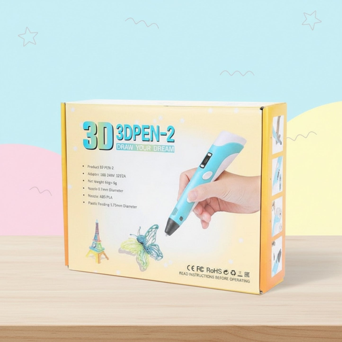 Kids 3D Printing Pen – Creative Drawing & STEM Learning Toy