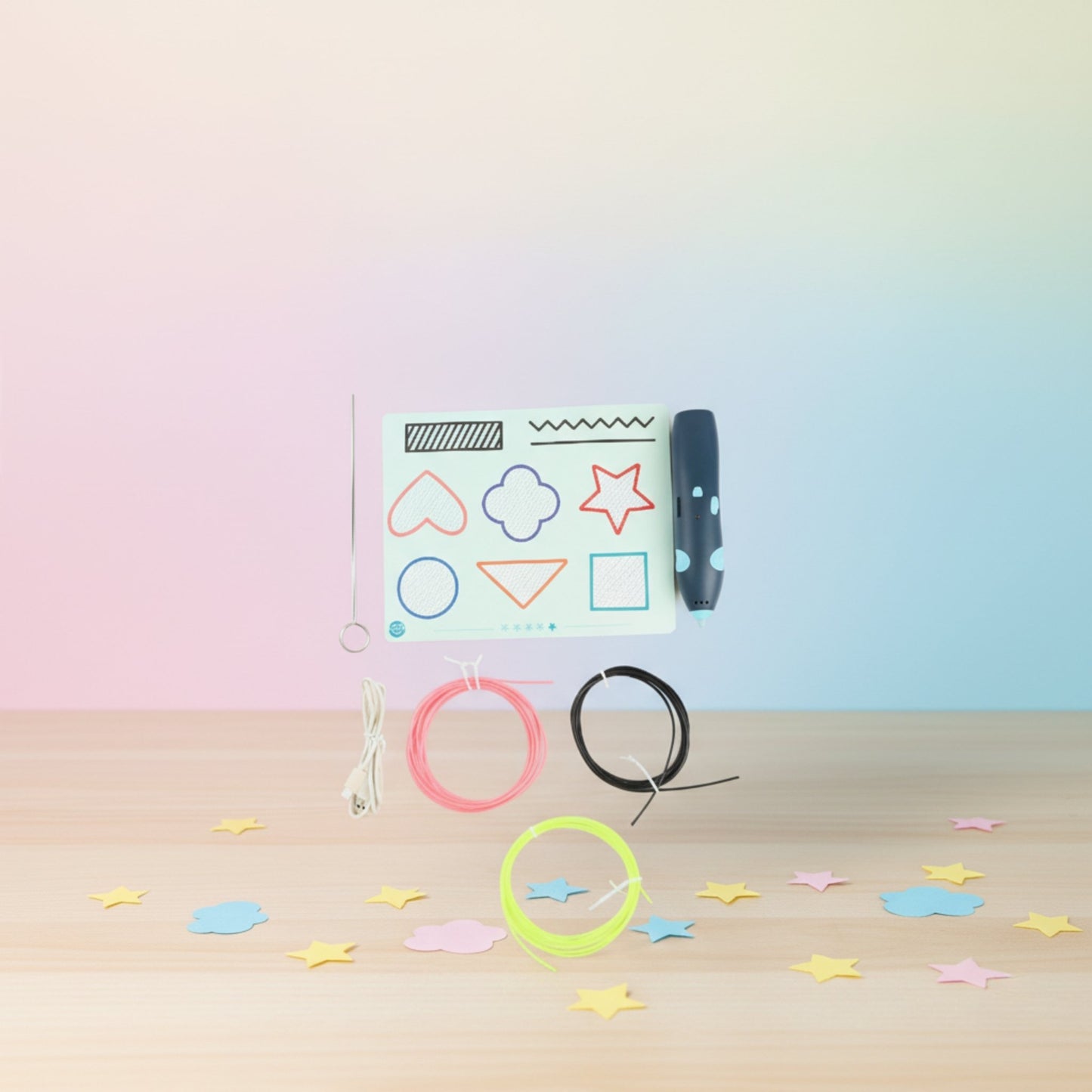 Kids Rechargeable 3D Printing Pen Creative Learning Toy